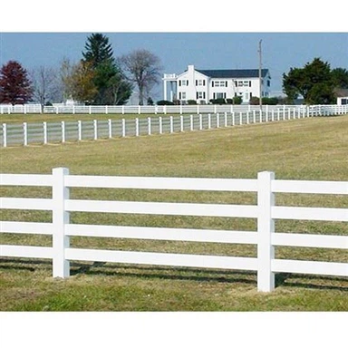 PVC plokščių ūkio tvora