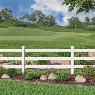 Rančo bėgių vinilo tvoros