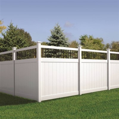 Horizontal Vinyl Fence